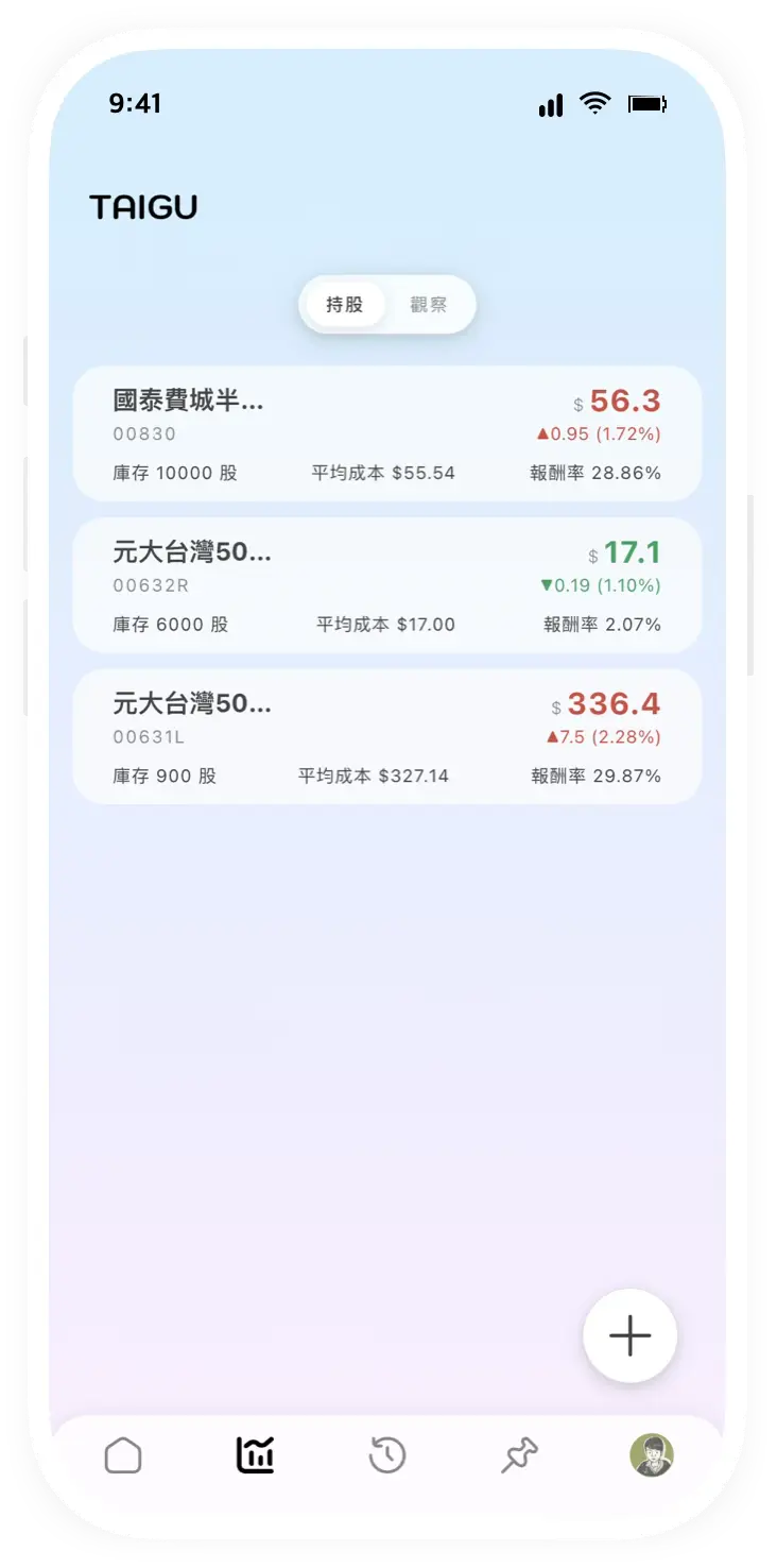 Taigu 功能畫面 3